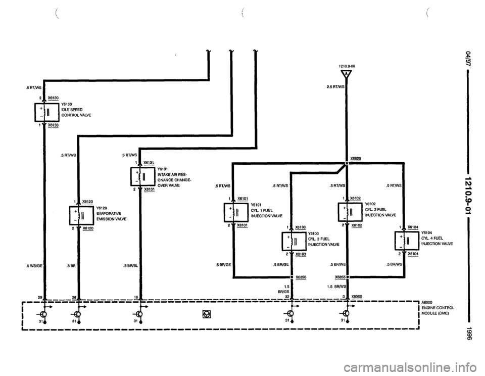 BMW M3 1996 E36 Electrical Troubleshooting Manual 