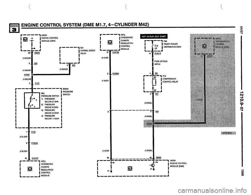 BMW M3 1996 E36 Electrical Troubleshooting Manual 