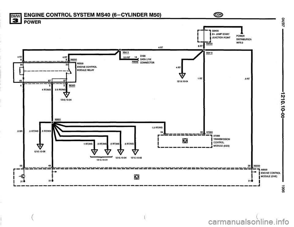 BMW M3 1996 E36 Electrical Troubleshooting Manual 