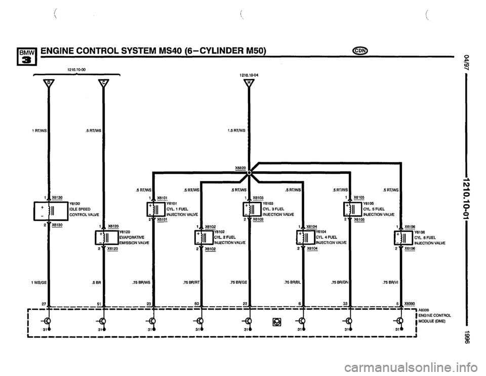 BMW M3 1996 E36 Electrical Troubleshooting Manual 