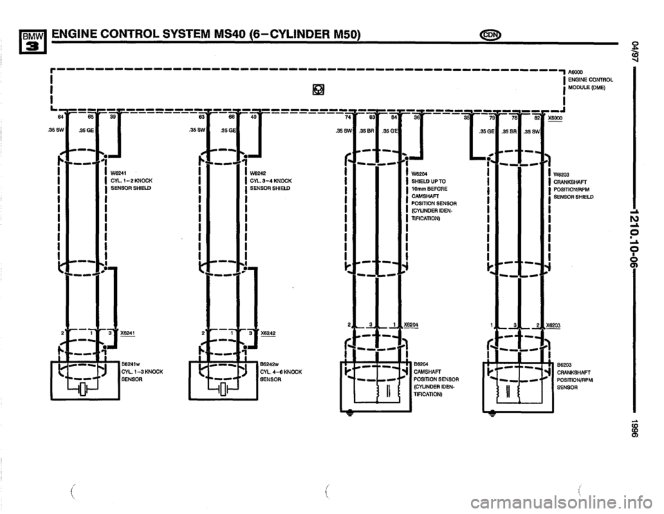 BMW M3 1996 E36 Electrical Troubleshooting Manual 