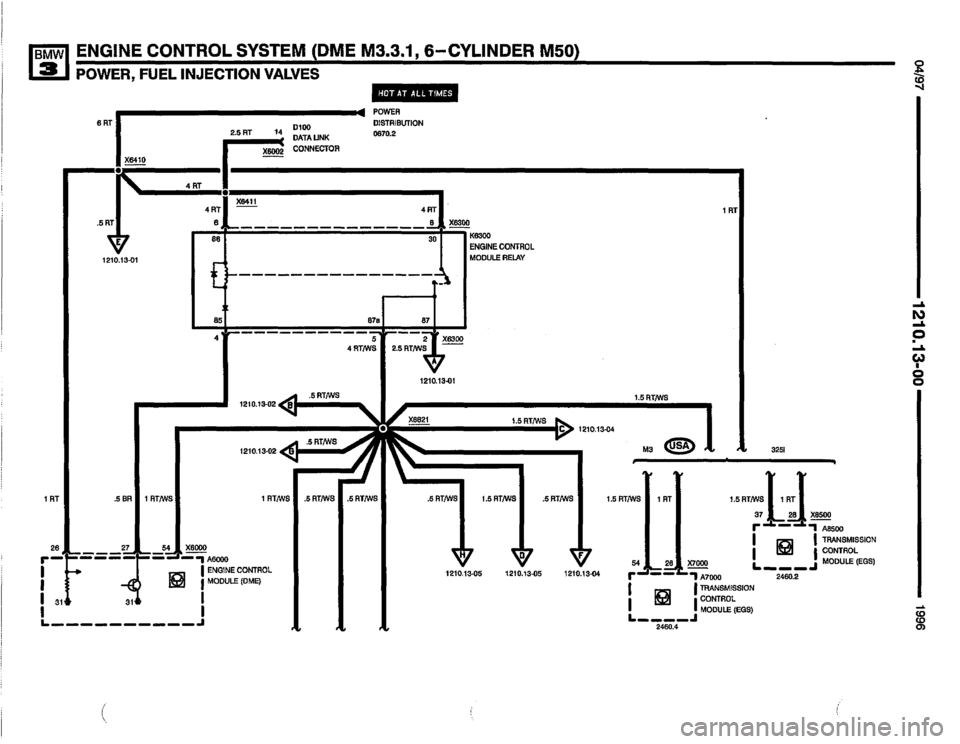 BMW M3 1996 E36 Electrical Troubleshooting Manual 