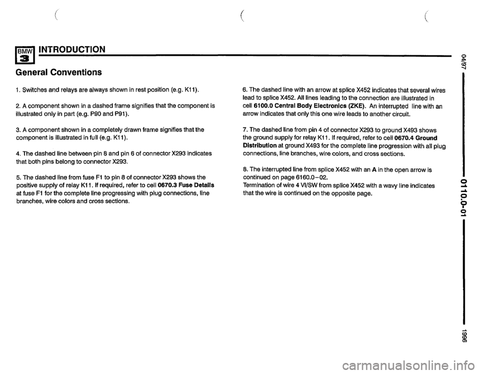 BMW M3 1996 E36 Electrical Troubleshooting Manual 