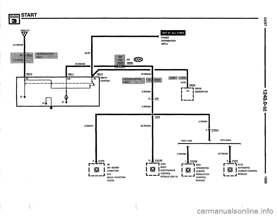 BMW 325i 1996 E36 Electrical Troubleshooting Manual BMW 325i 1996 E36 Electrical Troubleshooting Manual