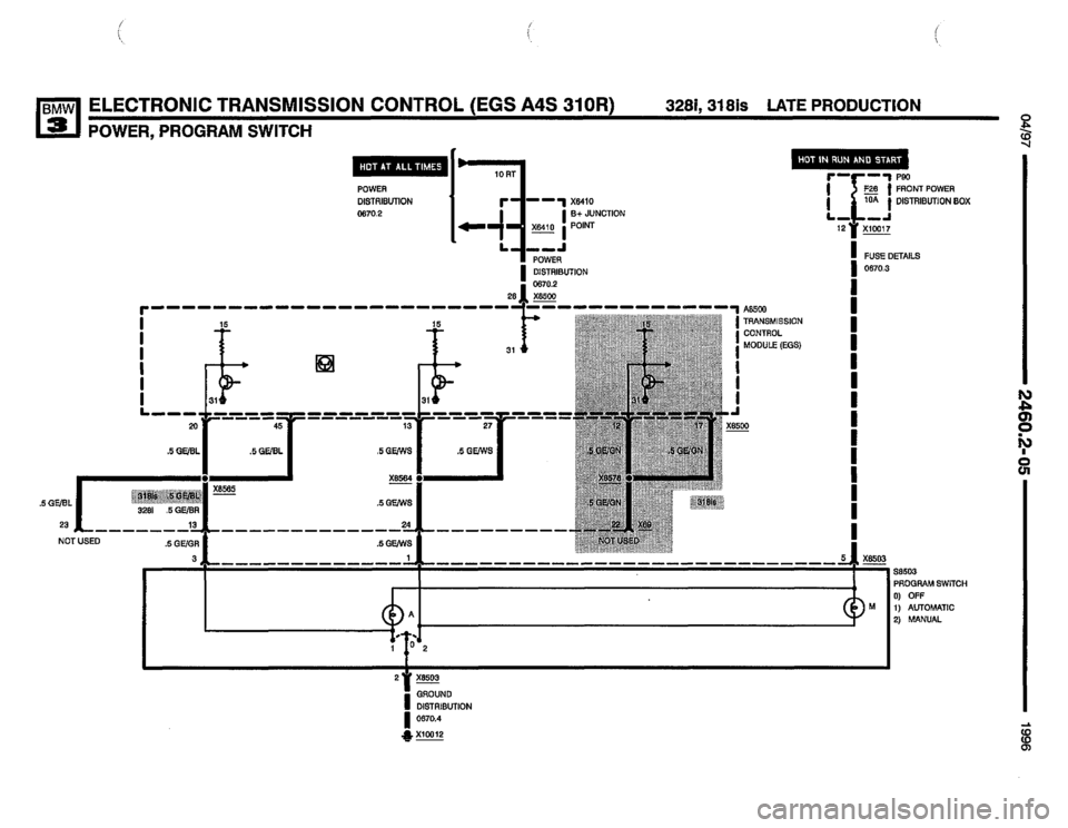 BMW M3 1996 E36 Electrical Troubleshooting Manual BMW M3 1996 E36 Electrical Troubleshooting Manual