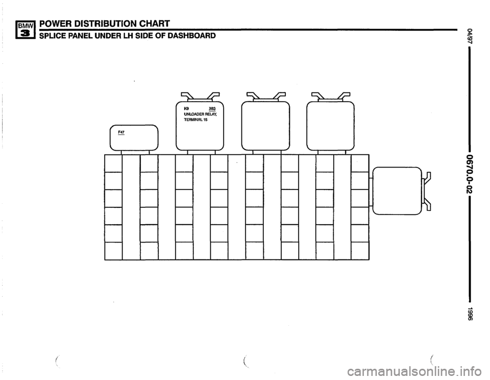 BMW M3 1996 E36 Electrical Troubleshooting Manual 