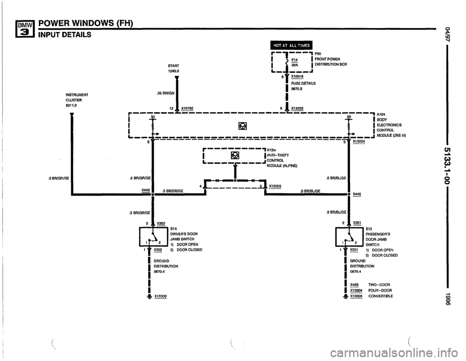 BMW 325i 1996 E36 Electrical Troubleshooting Manual BMW 325i 1996 E36 Electrical Troubleshooting Manual