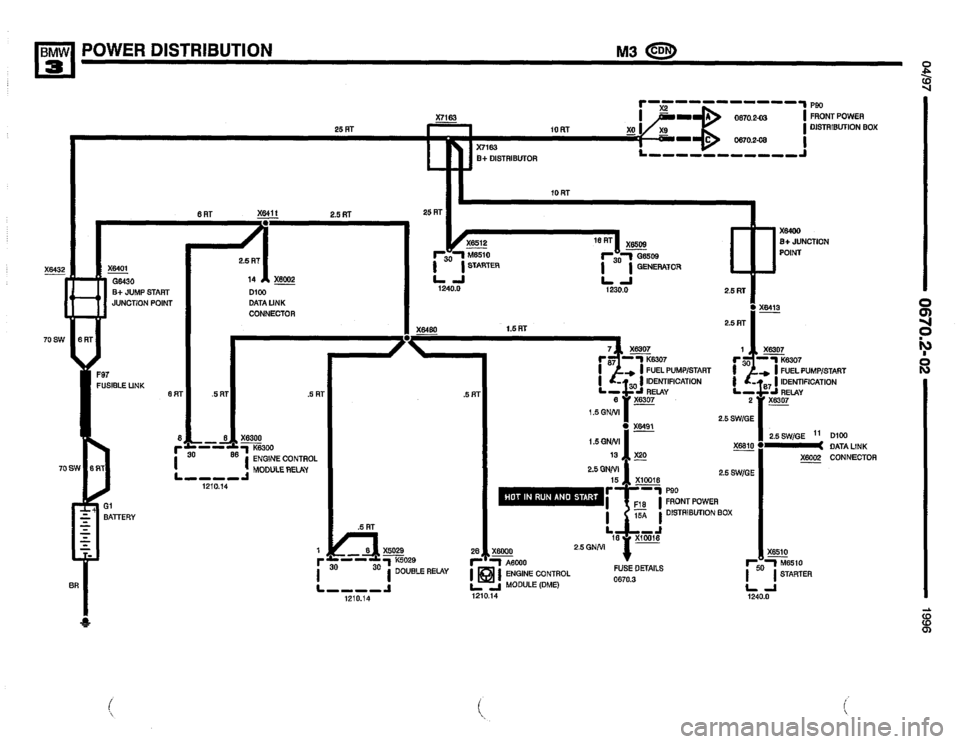 BMW M3 1996 E36 Electrical Troubleshooting Manual 