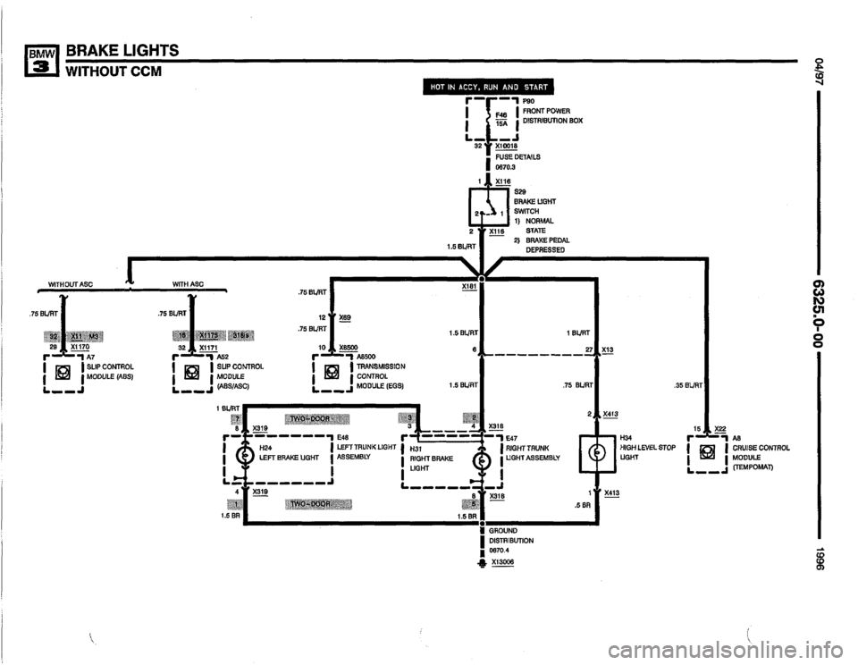 BMW 325i 1996 E36 Electrical Troubleshooting Manual BMW 325i 1996 E36 Electrical Troubleshooting Manual