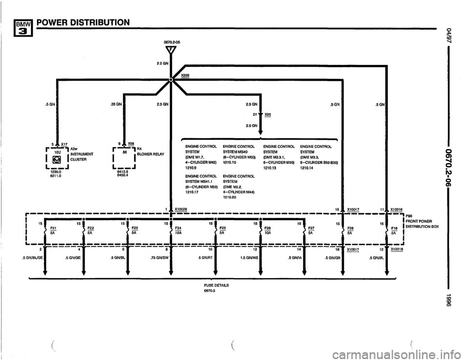 BMW 318i 1996 E36 Electrical Troubleshooting Manual 