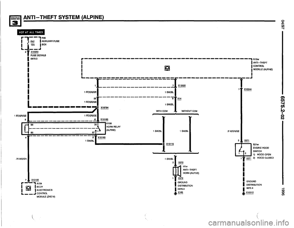 BMW 328i 1996 E36 Electrical Troubleshooting Manual BMW 328i 1996 E36 Electrical Troubleshooting Manual