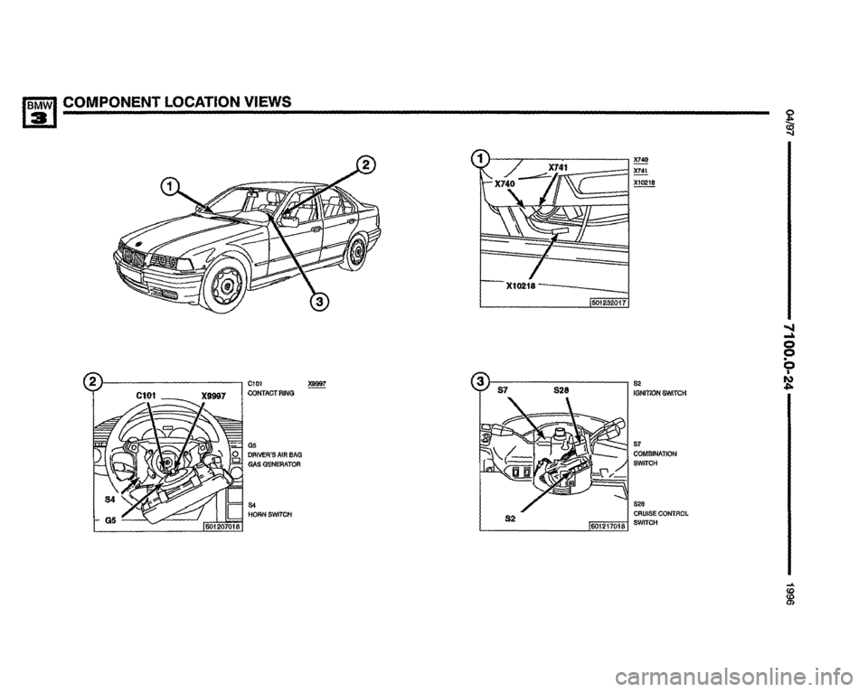 BMW 328i 1996 E36 Electrical Troubleshooting Manual 