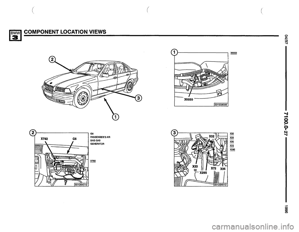 BMW 328i 1996 E36 Electrical Troubleshooting Manual 