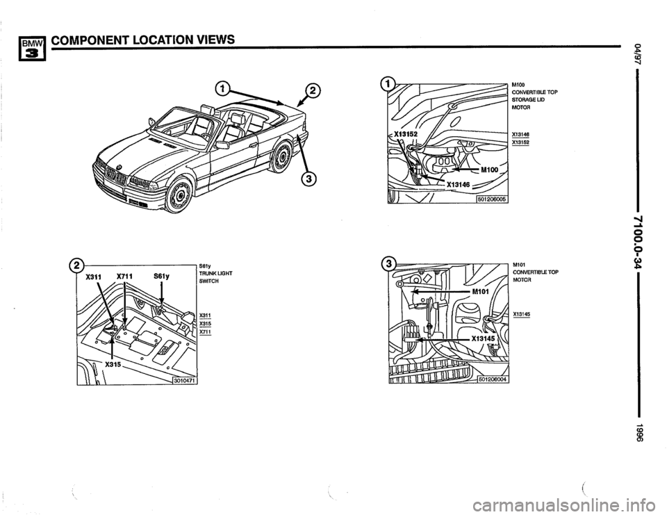 BMW M3 1996 E36 Electrical Troubleshooting Manual 