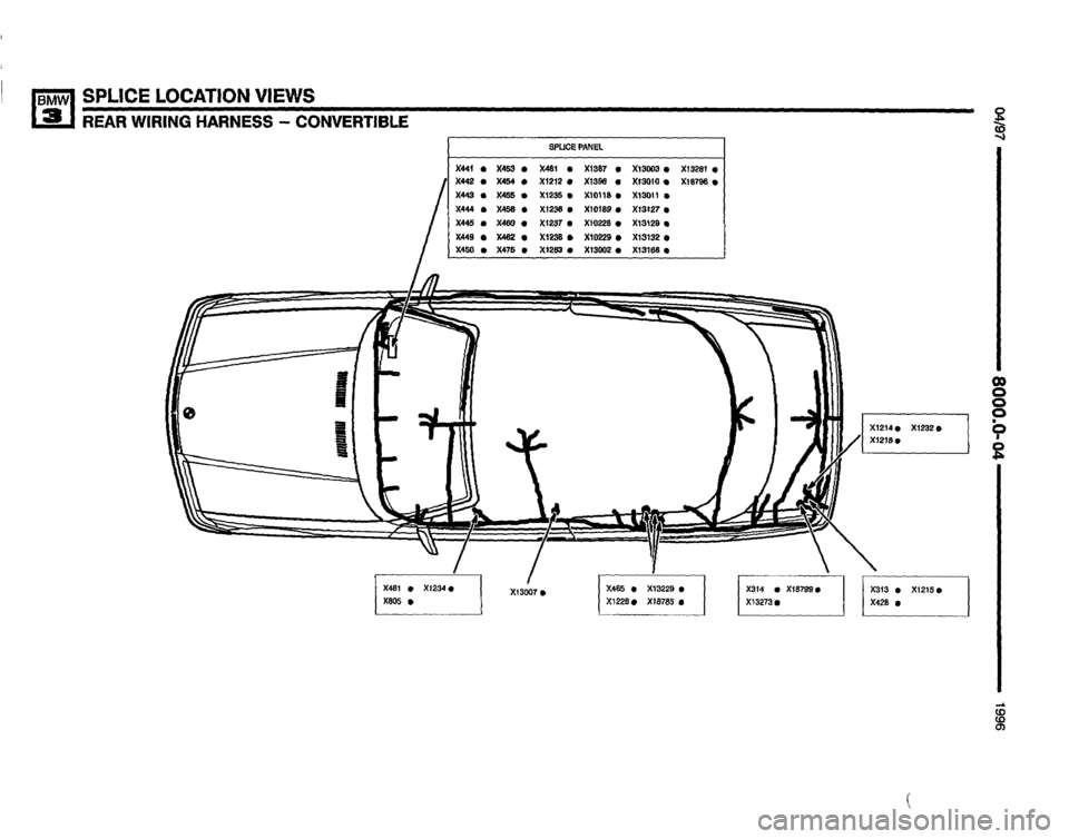 BMW M3 1996 E36 Electrical Troubleshooting Manual 