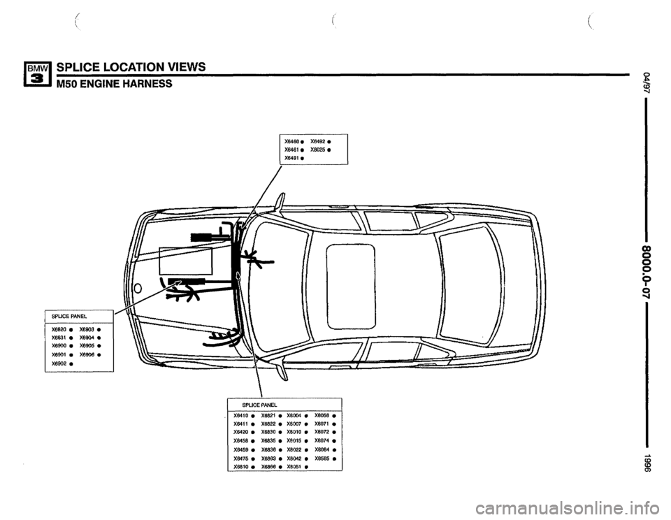 BMW M3 1996 E36 Electrical Troubleshooting Manual 