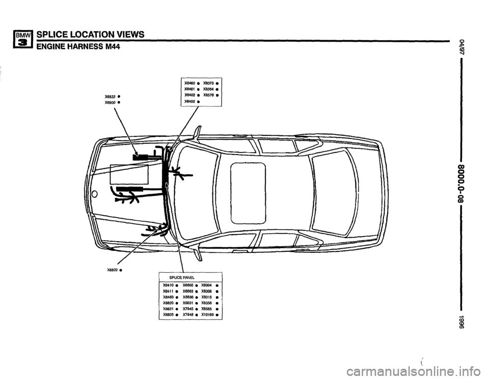 BMW 328i 1996 E36 Electrical Troubleshooting Manual 