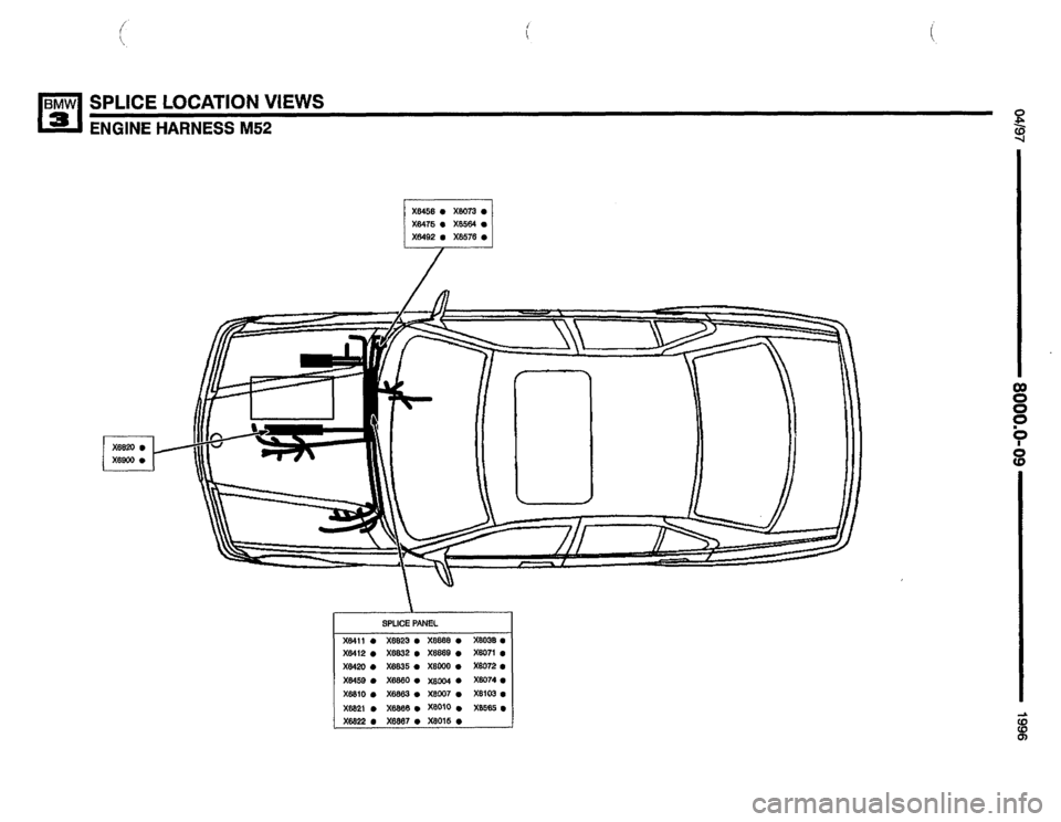 BMW 328i 1996 E36 Electrical Troubleshooting Manual 