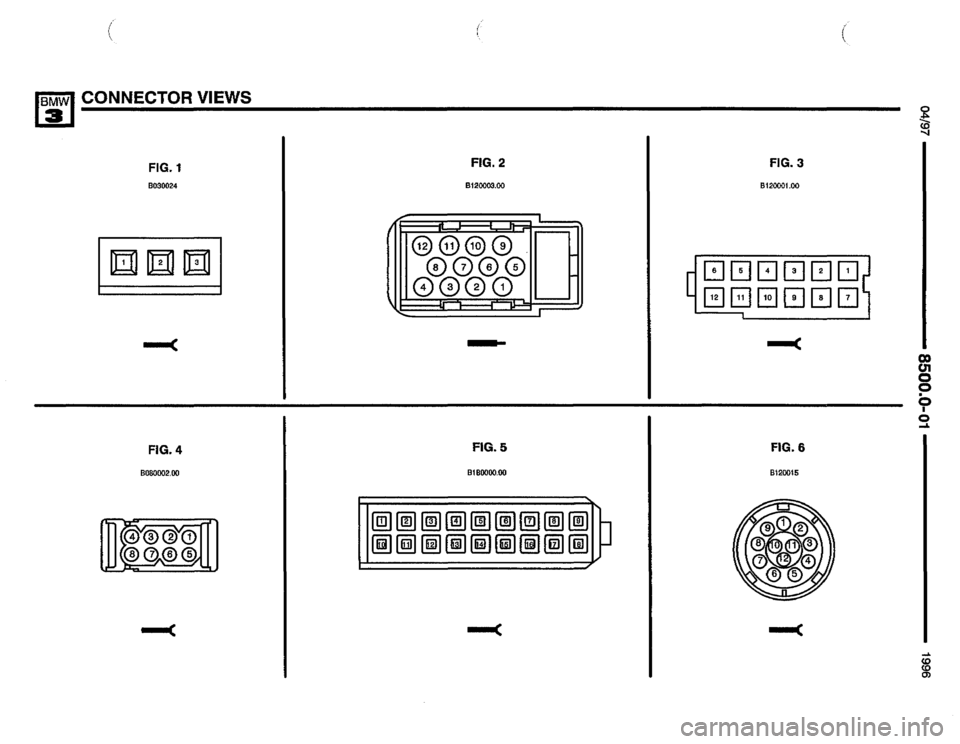 BMW 328i 1996 E36 Electrical Troubleshooting Manual 