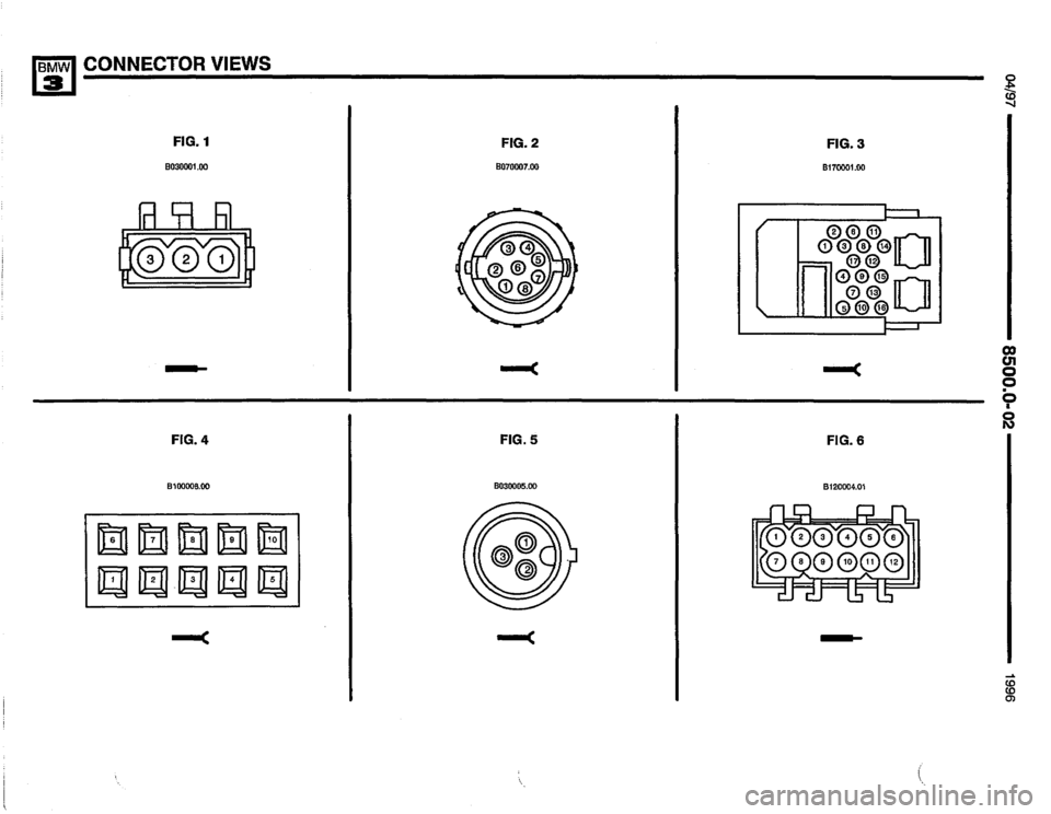 BMW 328i 1996 E36 Electrical Troubleshooting Manual 