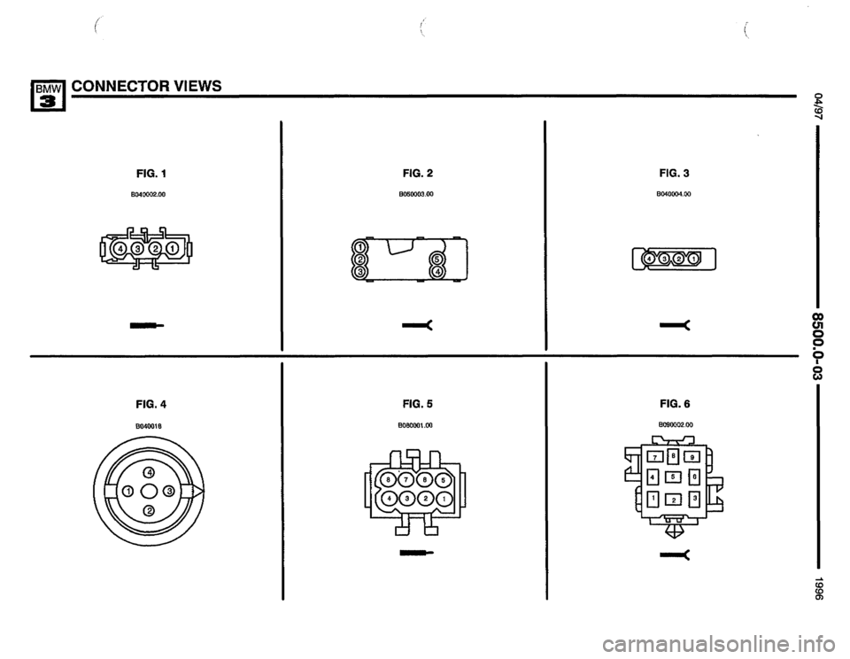 BMW 328i 1996 E36 Electrical Troubleshooting Manual 