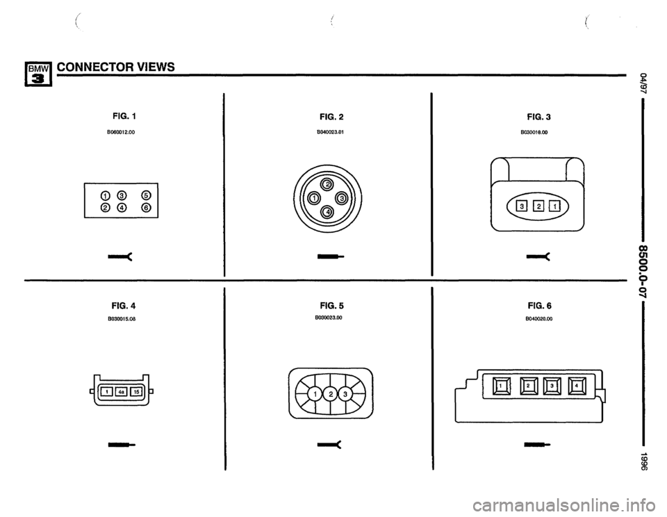 BMW 328i 1996 E36 Electrical Troubleshooting Manual 