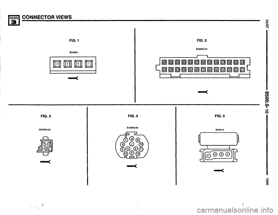 BMW 328i 1996 E36 Electrical Troubleshooting Manual 