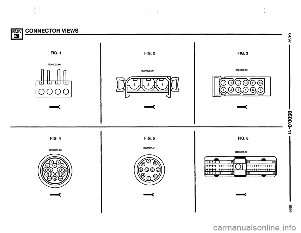 BMW 328i 1996 E36 Electrical Troubleshooting Manual 