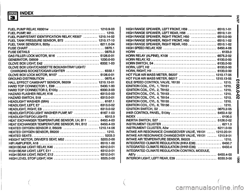 BMW 325i 1996 E36 Electrical Troubleshooting Manual 