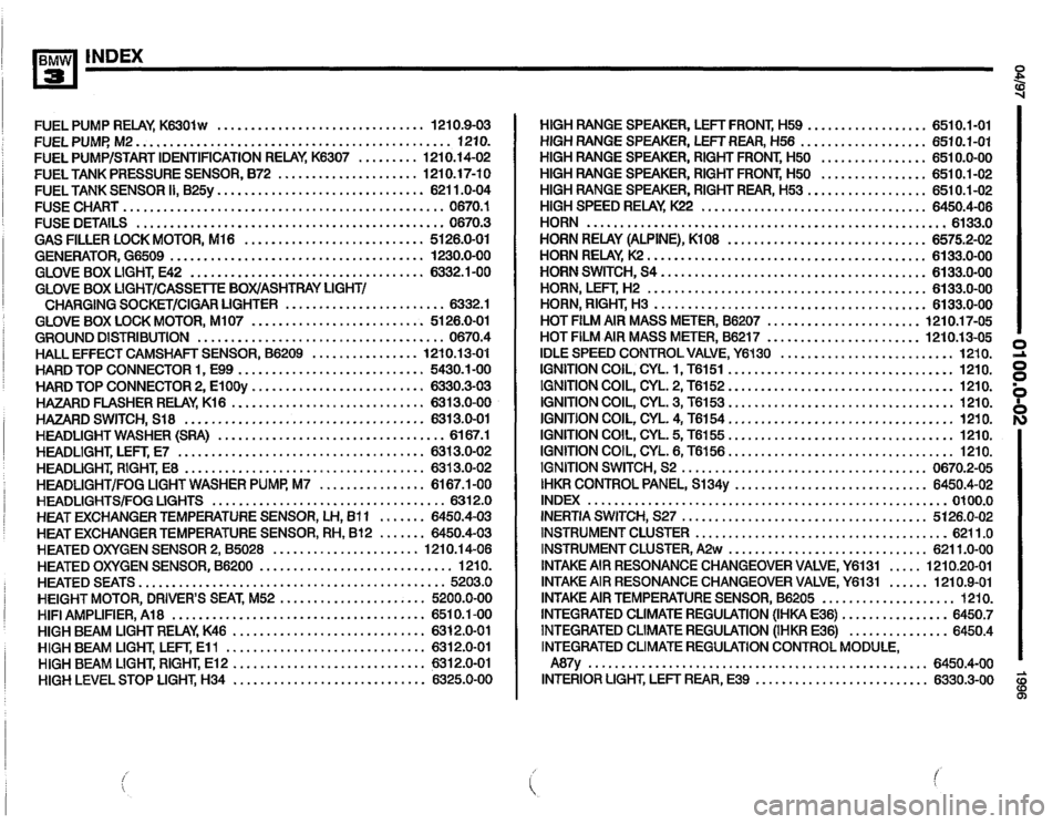 BMW M3 1996 E36 Electrical Troubleshooting Manual 