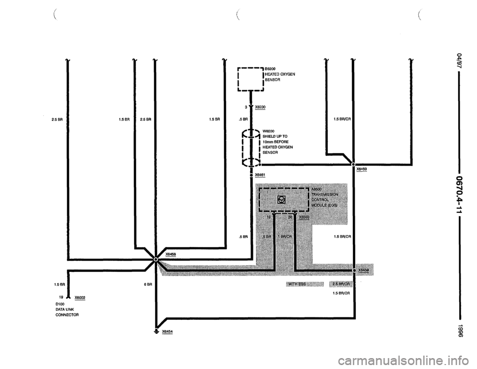 BMW M3 1996 E36 Electrical Troubleshooting Manual 