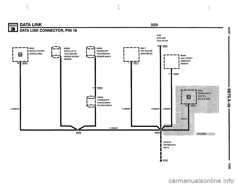 BMW M3 1996 E36 Electrical Troubleshooting Manual 