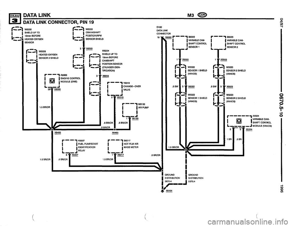 BMW M3 1996 E36 Electrical Troubleshooting Manual 