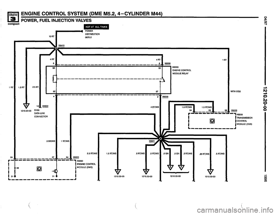 BMW 318ti 1996 E36 Electrical Troubleshooting Manual 