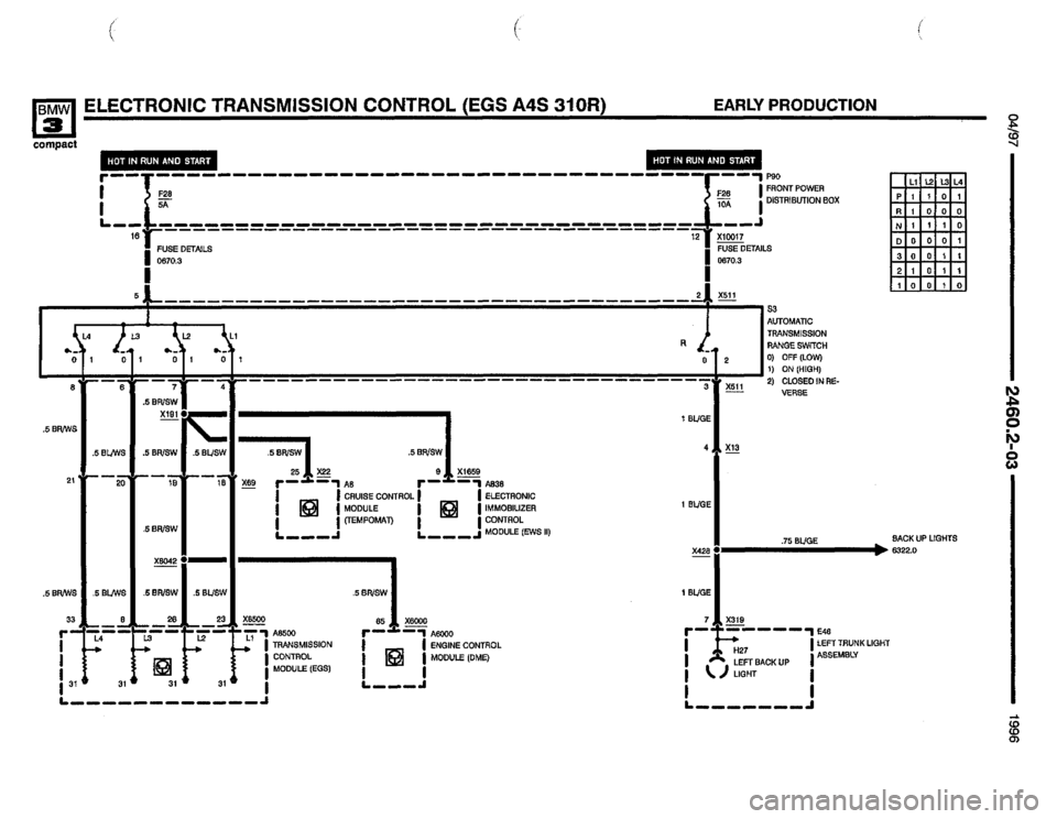 BMW 318ti 1996 E36 Electrical Troubleshooting Manual BMW 318ti 1996 E36 Electrical Troubleshooting Manual