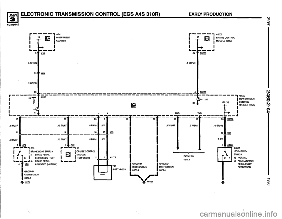 BMW 318ti 1996 E36 Electrical Troubleshooting Manual BMW 318ti 1996 E36 Electrical Troubleshooting Manual