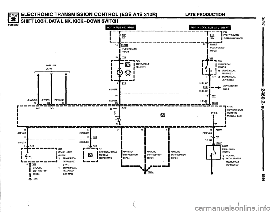 BMW 318ti 1996 E36 Electrical Troubleshooting Manual BMW 318ti 1996 E36 Electrical Troubleshooting Manual
