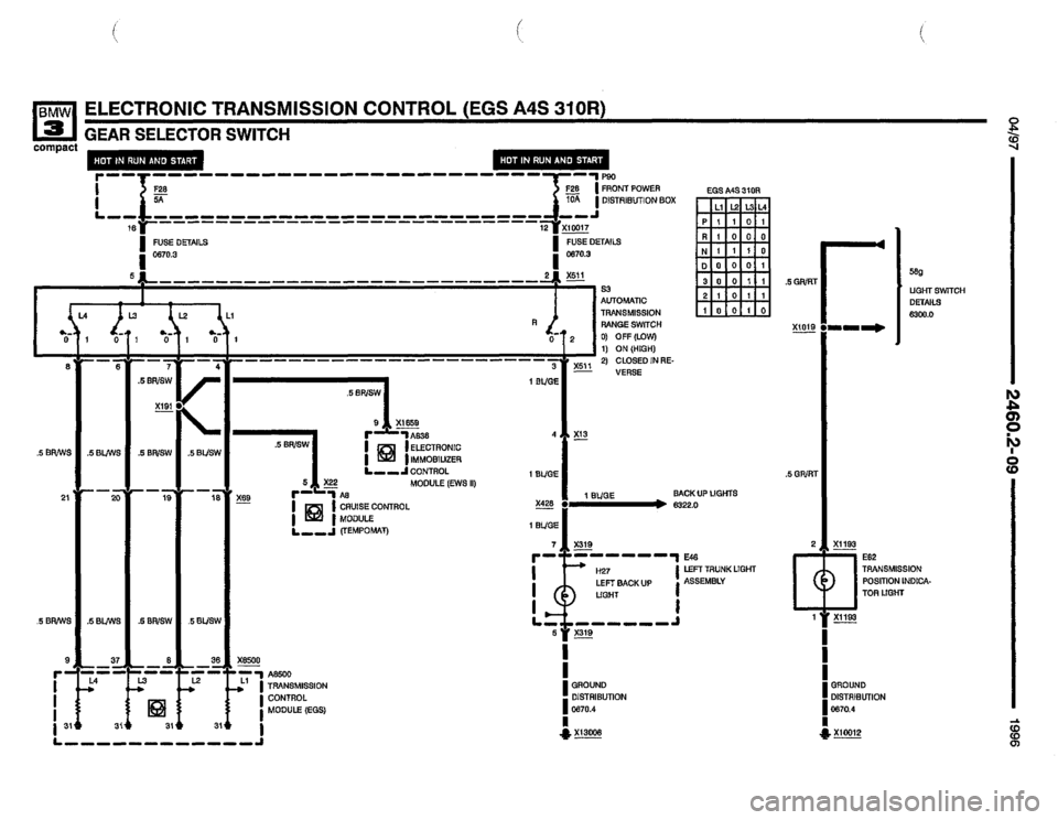 BMW 318ti 1996 E36 Electrical Troubleshooting Manual BMW 318ti 1996 E36 Electrical Troubleshooting Manual