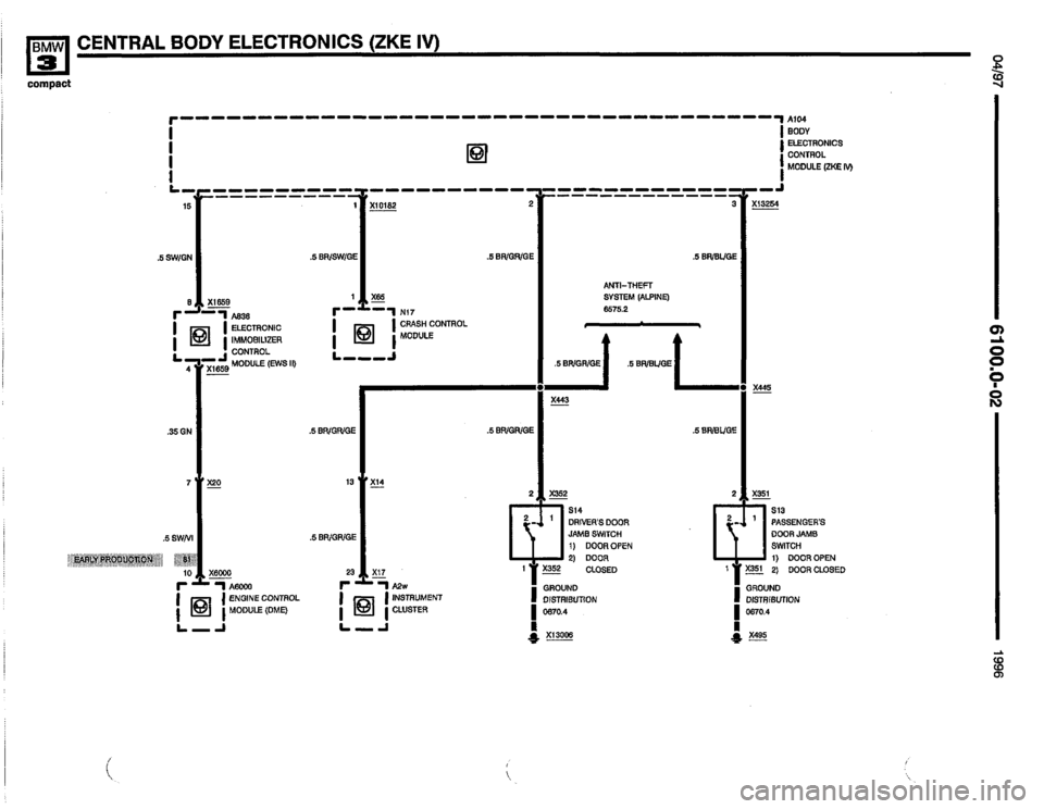 BMW 318ti 1996 E36 Electrical Troubleshooting Manual BMW 318ti 1996 E36 Electrical Troubleshooting Manual
