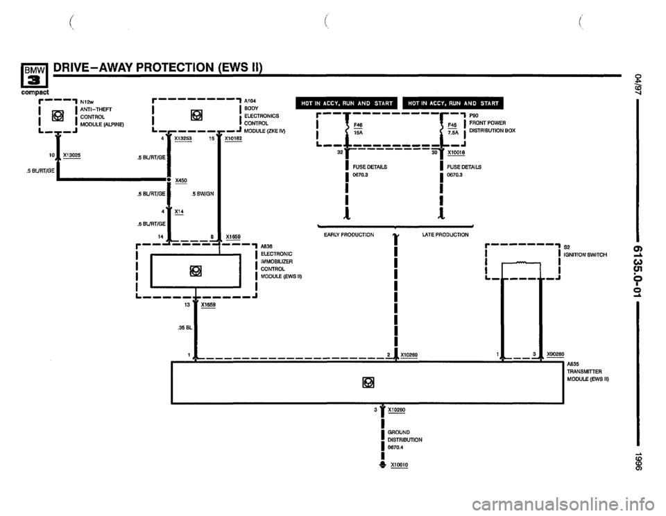 BMW 318ti 1996 E36 Electrical Troubleshooting Manual BMW 318ti 1996 E36 Electrical Troubleshooting Manual