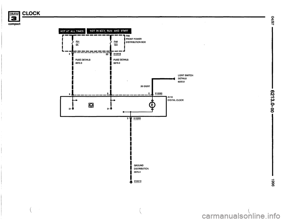 BMW 318ti 1996 E36 Electrical Troubleshooting Manual BMW 318ti 1996 E36 Electrical Troubleshooting Manual