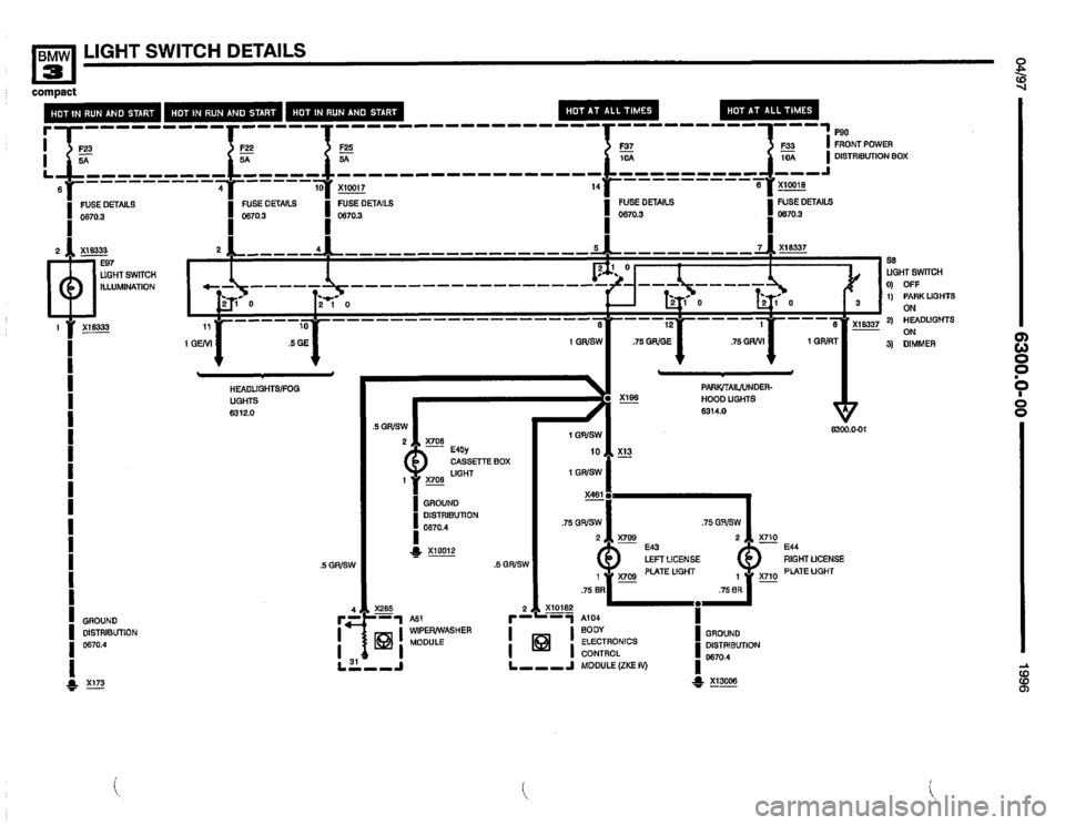 BMW 318ti 1996 E36 Electrical Troubleshooting Manual BMW 318ti 1996 E36 Electrical Troubleshooting Manual