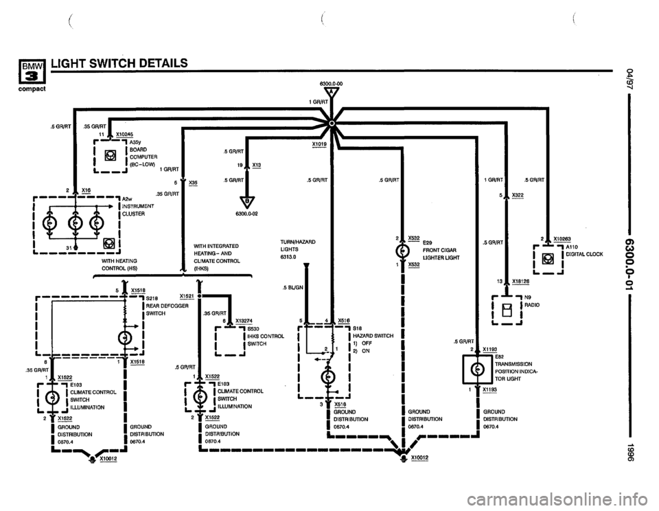 BMW 318ti 1996 E36 Electrical Troubleshooting Manual BMW 318ti 1996 E36 Electrical Troubleshooting Manual
