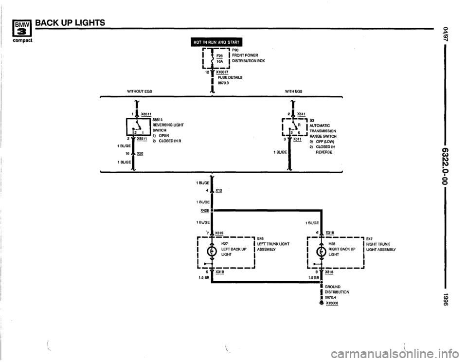 BMW 318ti 1996 E36 Electrical Troubleshooting Manual BMW 318ti 1996 E36 Electrical Troubleshooting Manual