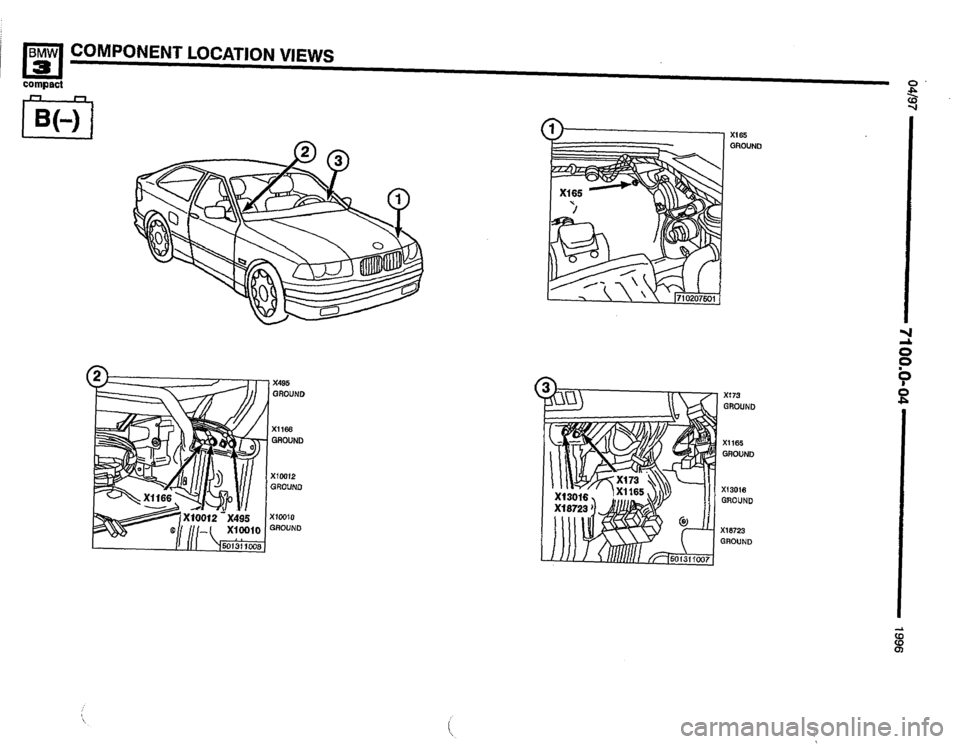 BMW 318ti 1996 E36 Electrical Troubleshooting Manual 