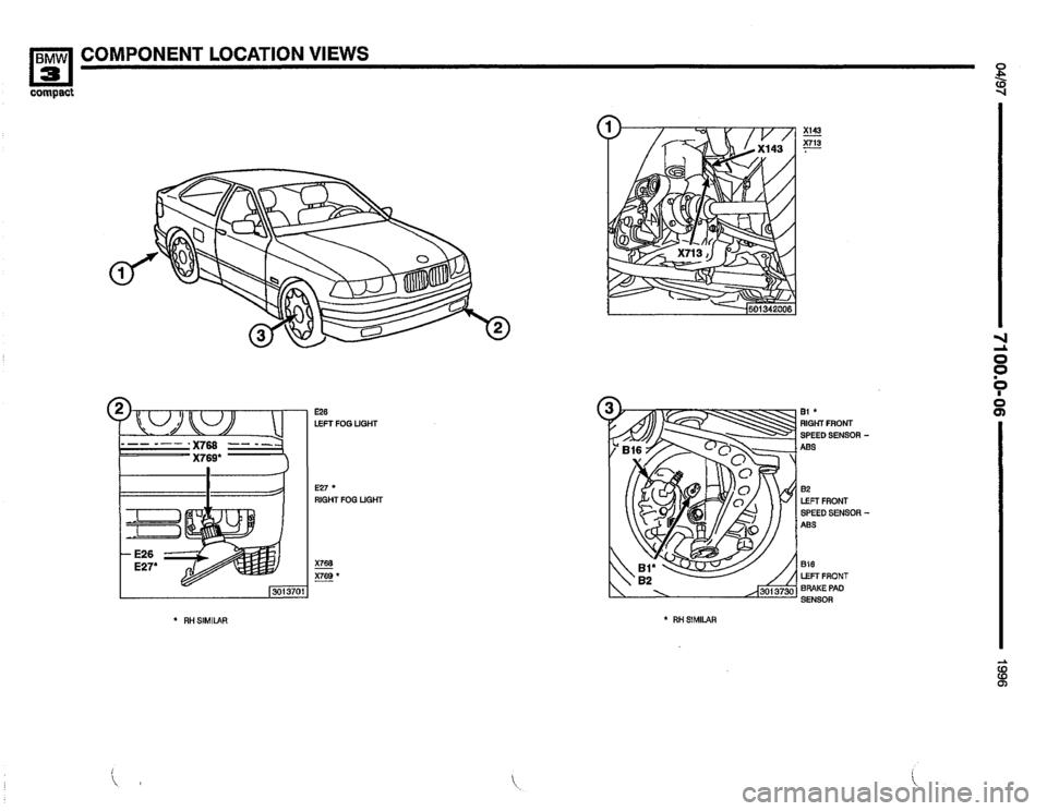 BMW 318ti 1996 E36 Electrical Troubleshooting Manual 