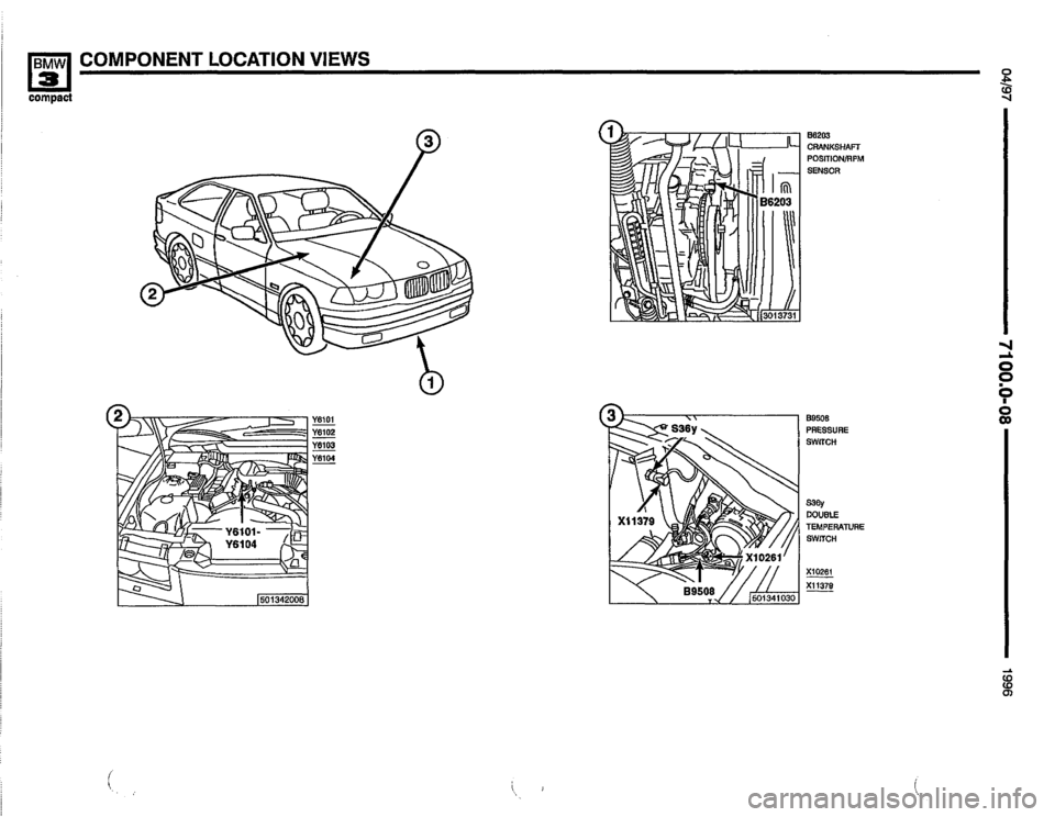 BMW 318ti 1996 E36 Electrical Troubleshooting Manual 