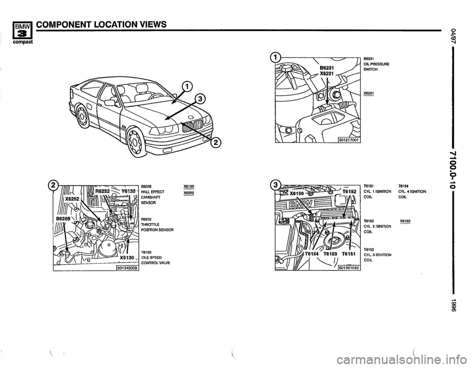 BMW 318ti 1996 E36 Electrical Troubleshooting Manual 