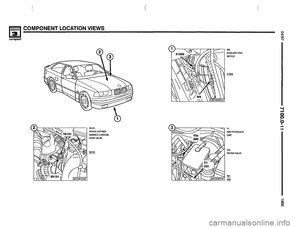 BMW 318ti 1996 E36 Electrical Troubleshooting Manual 