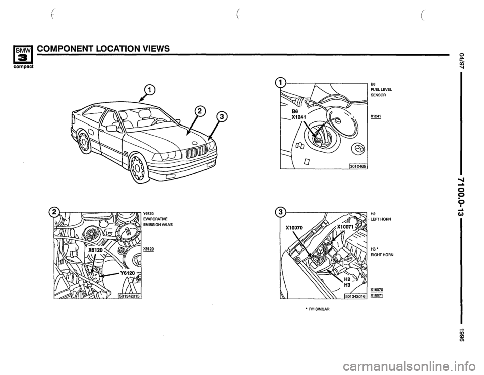 BMW 318ti 1996 E36 Electrical Troubleshooting Manual 